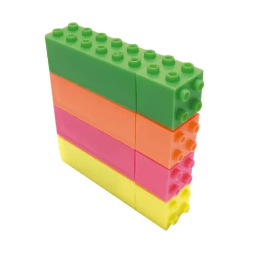 Kit Marca Texto Bloco de Montar