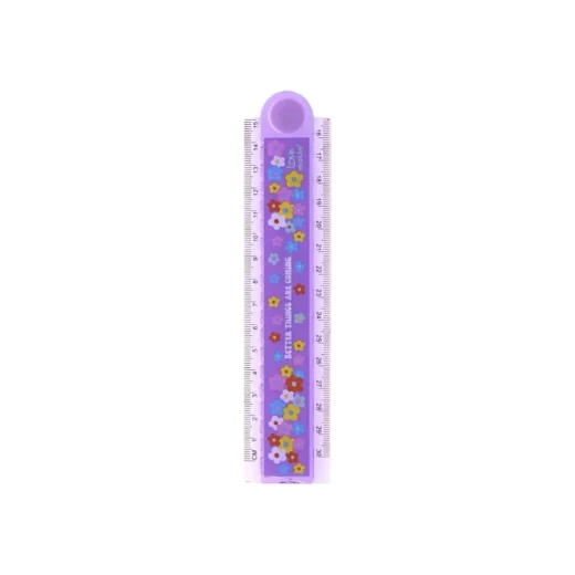 Régua escolar dobrável 30 cm Love Daisy
