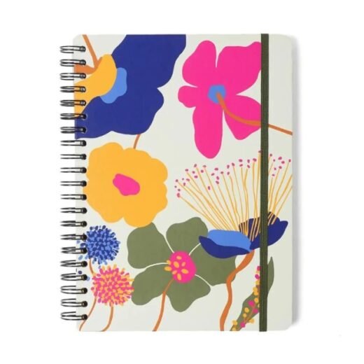 Caderno Universitario Pautado 10 Matérias 160f Aromas Off White Polen Cicero