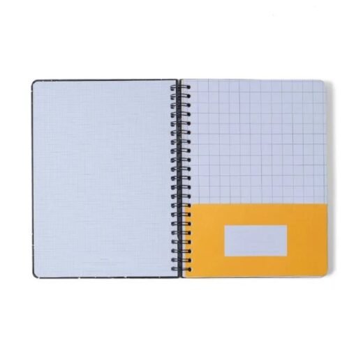 Caderno Universitario Pautado 10 Matérias 160f Aromas Off White Polen Cicero - Image 4