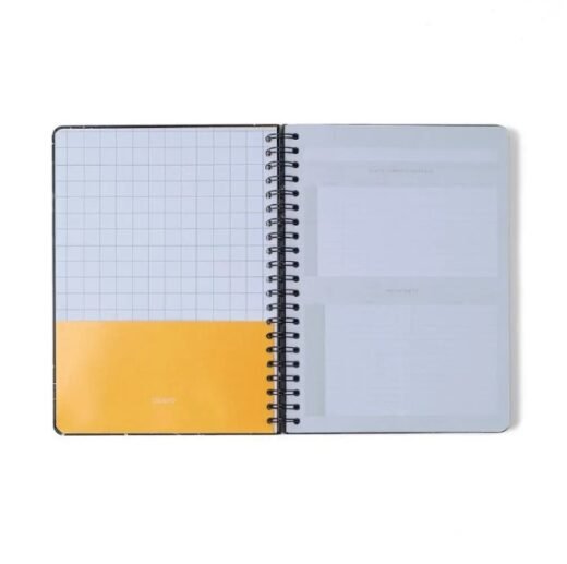 Caderno Universitario Pautado 10 Matérias 160f Aromas Off White Polen Cicero - Image 3