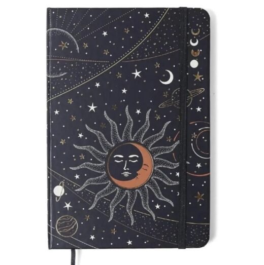 Caderneta Cicero Astral Pautado 14x21 Eclipse Preto - Image 2