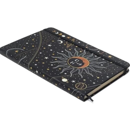 Caderneta Cicero Astral Pautado 14x21 Eclipse Preto - Image 3